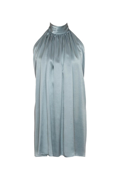 Tunika Kleid mit Stehkragen