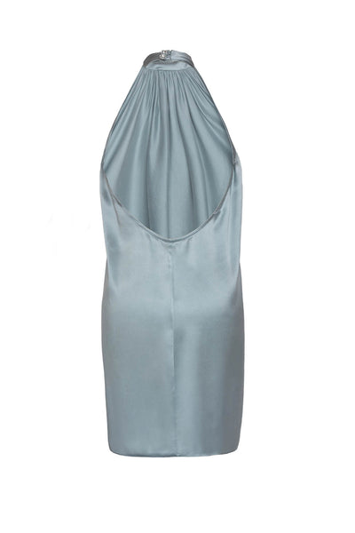 Tunika Kleid mit Stehkragen